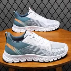 Sapatos masculinos primavera novo estilo tênis masculinos rendas tênis de corrida moda na moda sapatos esportivos