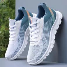 Sapatos masculinos primavera novo estilo tênis masculinos rendas tênis de corrida moda na moda sapatos esportivos