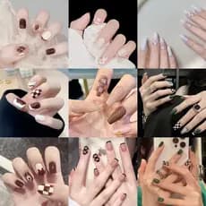 Adesivos de unhas vestíveis xadrez adesivos de unhas vestíveis adesivos de unhas destacáveis