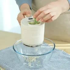 Processador De Alimentos Sem Fio Recarregável 4 Em 1 , Multi Fatiador , Cortador De Carne Vegetal Para Comida De Bebê ,