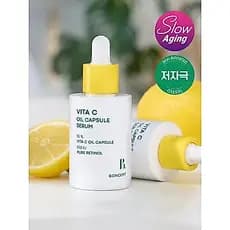 Soro Cápsula De Óleo Vita C 30ml Para Brilho E Cuidados Com A Umidade