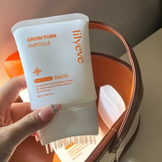Essência para Crescimento Capilar Lilyeve, Calmante e Nutritiva, Prevenção Natural da Queda de Cabelo, Cuidado Confortáv
