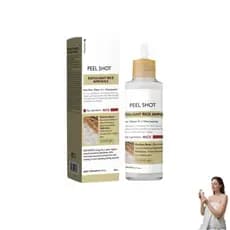 Sérum Esfoliante e Revitalizante Velura Reis, esfoliação suave para rosto e corpo (branco)