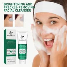 West & Month Cleanser Suave Hidratante Limpeza Facial Hidratante Iluminador Suave Refrescante Limpador Facial Diário