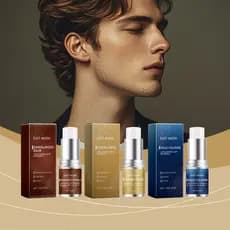 East Moon Bálsamo masculino em bastão (fragrância de sândalo) Refrescante, não pegajoso, fragrância de longa duração, bá