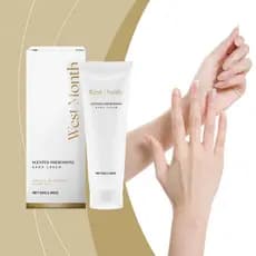 West Month Creme Hidratante para as Mãos Hidratante Hidratante Cuidados com as Mãos Suavizante e Brilhante Creme para as