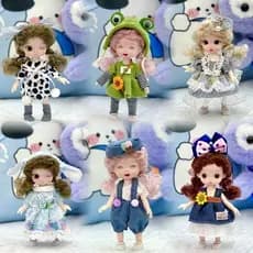 16 Cm Roupas De Brincadeira Boneca De Brinquedo BJD Doll DIY Toy Acessórios De Moda Saia Meninas Brinquedos De