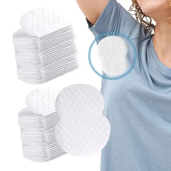 Almofadas Descartáveis De Suor Nas Axilas De 60/100 Unidades Para Conforto-Panos E Lenços Umedecidos Controle Excessivo