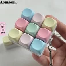 Teclado De Dedo AOMSOM , Chaveiro De Descompressão De Alívio De Estresse De 4/9 Teclas , Botão Chave De Gadget , Brinque