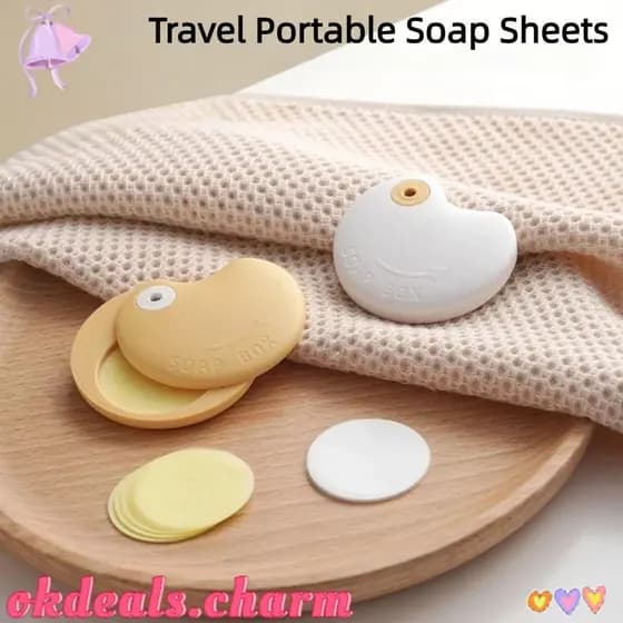 Folhas Descartáveis De Sabonete Para As Mãos OKDEALS , Viagem Remoção De Manchas De Aroma De Limão E Jasmim , Portátil