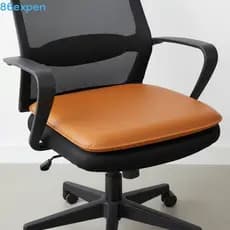 Almofada Para Cadeira De Jantar EXPEN1 , De Assento De Couro PU Em Forma De D Antiderrapante E Resistente À Sujeira , Pr