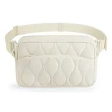 Bolsa de cintura feminina ajustável leve moda viagem caminhadas adequada