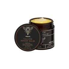 Bálsamo Nutritivo para a Pele com Sebo, Mel e Óleo de Argan, Hidrata a Pele Seca, 2 oz