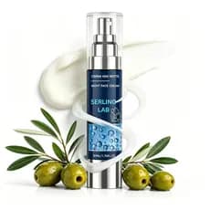 Creme Facial, para Homens, Creme Noturno, Hidratante com Efeito Regenerador, 1.76 fl.oz / 50ml (1 Unidade)