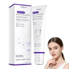 Creme Corporal HISKIN PDRN Multi-Peptídeos com Rolo Massageador, Novo Creme Avançado PDRN 2026, Creme HISKIN Firmador e