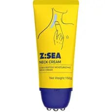 Creme Firmador para Pescoço Z:SEA com Rolo, Creme para Firmar e Levantar Pescoço e Peito para Pele Flácida, Hidratante A