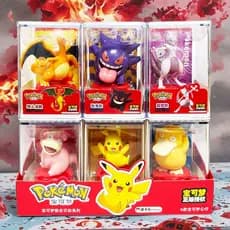 Ornamentos Pokémon Charizard Ornamentos Gengar Brinquedos Pikachu Boneca Enfeites