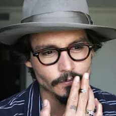 Óculos Masculinos Johnny Depp Lente Transparente Design Da Marca Computador Masculino Redondo Estilo Vintage Qualidade S