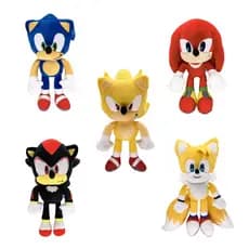 Boneca de pelúcia SONIC Mouse ultrassônico Boneca de pelúcia Super SONIC Talsnac Boneca de pelúcia