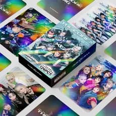124 Pçs/Caixa XG Photocards O Núcleo Holográfico LOMO Cartão KPOP Coleção De Adesivos