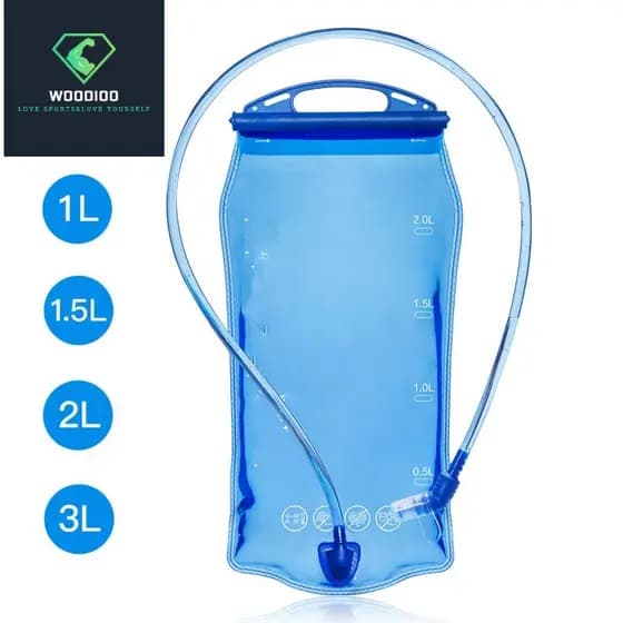 Refil Woodioo 1,5L e 2 Litros para Camelbak Bolsa De Agua Para Mochila De Hidratação Reservatório De Água Camping Trilha