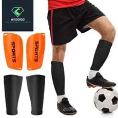Kit Caneleira Adulto E Infantil Porta Caneleira Suporte Para Caneleira para Futebol