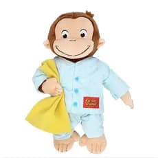 Novo Boneco de Pelúcia do George, o Curioso, Brinquedo de Pelúcia Kawaii de Macaco, Almofada Confortável para Dormir