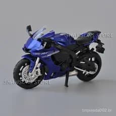 Miniatura De Escala 1 : 18 Yamaha YZF-R1 Para Motocicleta/Esporte