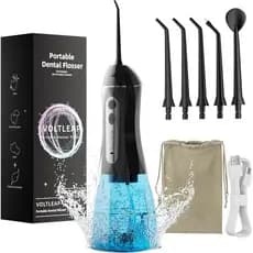 Irrigadores Orais para Dentes, Fio Dental Elétrico para Adultos, Palitos Dentais de Água para Limpeza e Higiene dos Dent