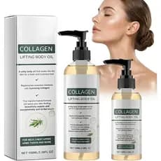 Óleo de Colágeno Elycura para Firmeza da Pele, Hidratação Profunda para Estrias e Cicatrizes, Cuidado Corporal Completo