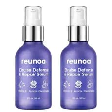Sérum Reparador Anti-Manchas Reunoa, Creme Reunoa para a Pele com Arnica, Vitamina K, Ceramidas, Hidratantes Profundos,