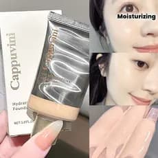 base Hidratante E Clara , Delicada , Derretendo Brilhante No Rosto Superior , Cobrindo Naturalmente Marcas De acne , Cri