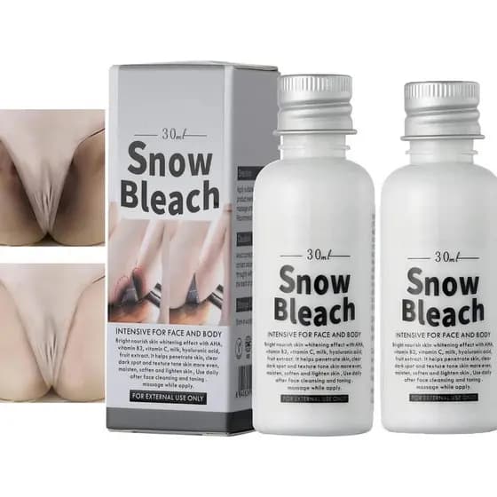 Conjunto de 2 peças de creme clareador para áreas íntimas, creme clareador para pele negra, corretor de manchas escuras