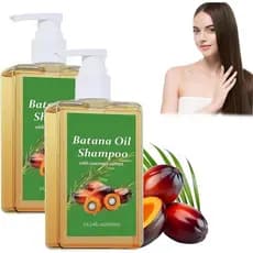 Shampoo de Óleo de Batana 300ml, Shampoo de Alecrim, Shampoo de Batana para Queda de Cabelo, Shampoo Natural para Queda