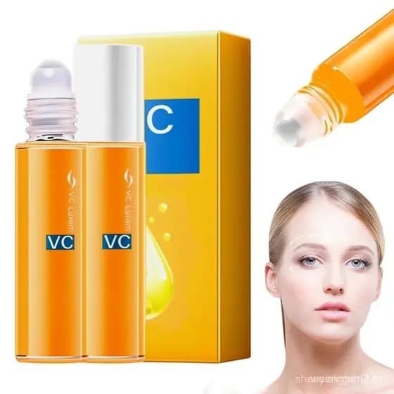 Pacote com 2 frascos de Óleo Sérum para Olhos com Luteína, Novo Óleo Sérum Anti-Rugas para Olhos, Contém Luteína e Vitam