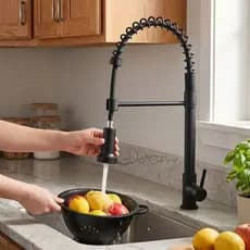 Torneira Cozinha Bancada Retrátil Inox 360° Torneira Pia Cozinha 2 Modos Spray Apenas água fria