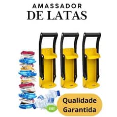 Amassador De Latinhas Latas Cerveja Com Abridor De Garrafa