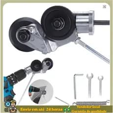 Placa de broca elétrica cortador acessório dupla cabeça ferramentas corte livre ferro folha metal cortador placa perfura