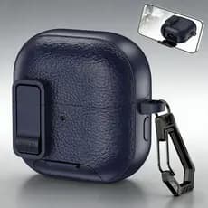 Capa completa para fones de ouvido Freebudclip2 com suporte, capa macia compatível com fones de ouvido Huawei com padrão