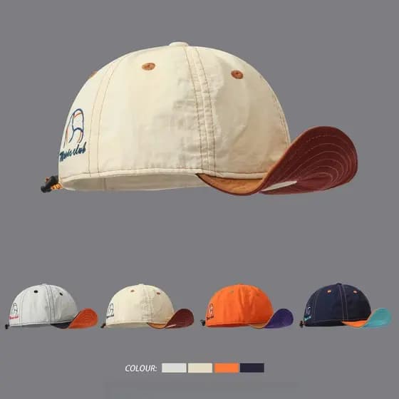 Boné de Beisebol Madden Workwear com Aba Macia para Corrida, Proteção Solar, Boné Respirável para Atividades ao Ar Livre
