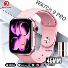 2025 smartwatch 9 pro Carregamento sem fio relógio inteligente 2.02 inches Série 9 Bluetooth Call