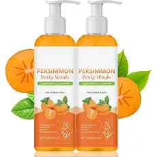 Sabonete Líquido de Caqui para Corpo e Rosto, para Idosos, Desodorante Anti-Odor, Remove Odor Forte, Ingredientes Suaves