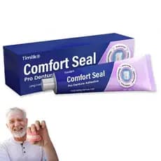 Adesivo para Dentaduras Ti Comfort Seal Pro, Adesivo para Dentaduras Ti 2026 Nova Edição, Adesivos Seguros para Dentadur