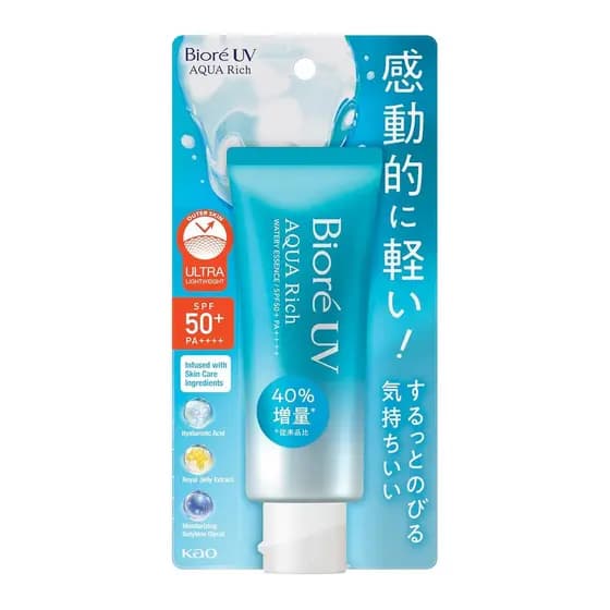 Bioré UV Aqua Rich Protetor Solar Essência Aquosa SPF50 PA ++++