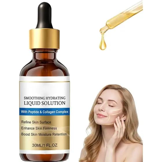 Sérum Lifting Facial, Solução Líquida, Essência Anti-Envelhecimento com Peptídeos e Colágeno, Hidratante e Firmador, Red