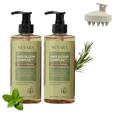 Shampoo Revitalizante para Raízes, para Cabelos Ralos, Volumizador para Cabelos Finos, Fortificante para Cabelos Danific