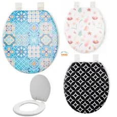 Assento Sanitário Tampa Vaso Almofadado Tampa De Privada Banheiro