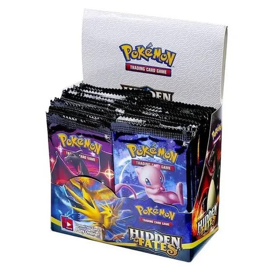 55 Cartas de Batalha Pokémon Douradas GX Versão em Inglês Pacote de Reforço Coleção de Jogos Brinquedo Infantil T1EC