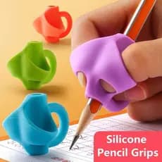 10Pcs/Set Children Writing Pen Holder Kids Learning Practise Dispositivo De Correção De Postura De Ajuda Silicone QRRJ