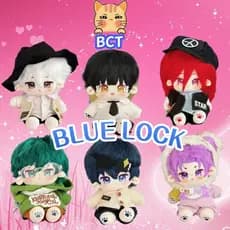 BCT Em Estoque: Brinquedos de Pelúcia BLUE LOCK, Pelúcias Isagi Yoichi, Personagem de Anime de Futebol, Boneco Macio BPB